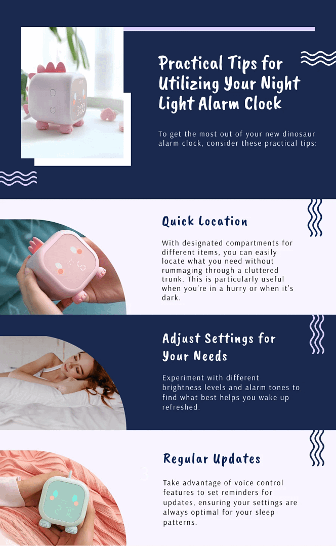 Night Light Alarm Clock